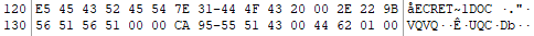 Short Filename Directory Entry